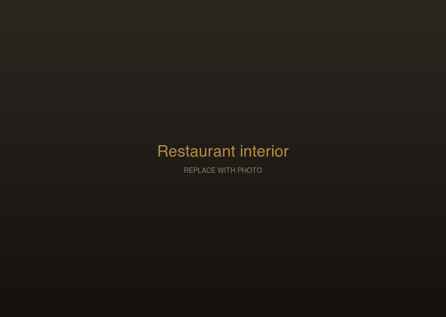 Restaurant interior · Drop a photo