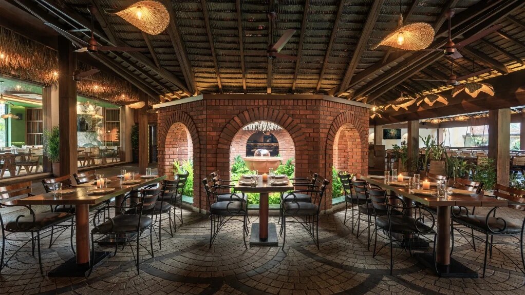 Restaurant ambiance · Drop a photo